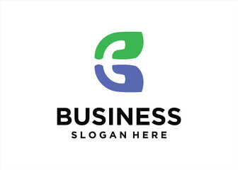 hand abstract logo design symbol