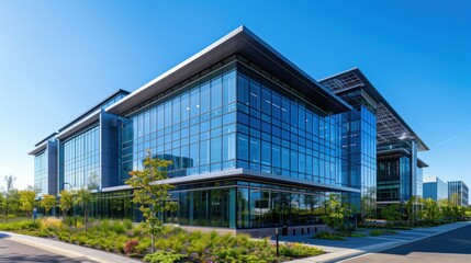 Modern Office Building Complex