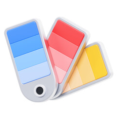 Color Palette 3d Icon