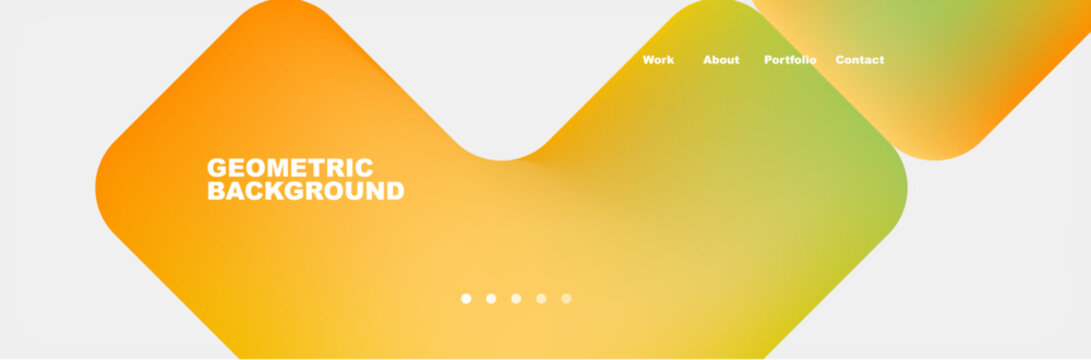 Square internet web page design template. Vector Illustration For Wallpaper, Banner, Background, Card, Book Illustration, landing page