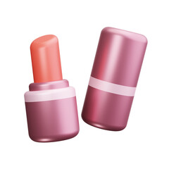 lipstick 3d render icon