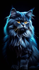 Ai generated image of a cute cat