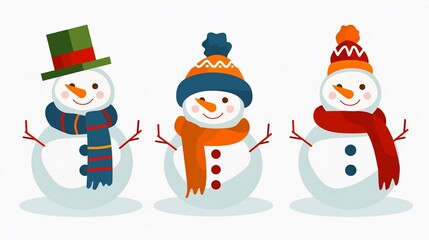 雪だるまのアイコン16