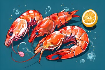 대하구이 일러스트