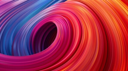 Obraz premium Abstract Swirling Colorful Pattern