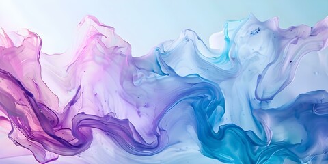 Endometriosis Awareness Week abstract wallpaper with sky blue and violet watercolor style. Concept Endometriosis Awareness, Abstract Wallpaper, Sky Blue, Violet, Watercolor Style