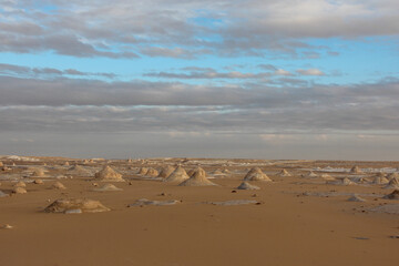black and white desert, Egypt