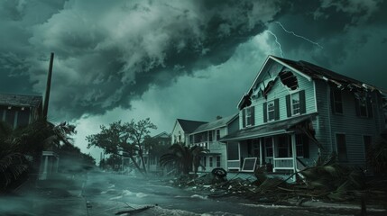 Preparing for the Storm: Coastal Community Braces for Hurricane Impact with Emergency Measures