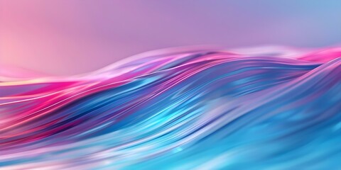Obraz premium Vibrant liquid backdrop evoking the beauty of the northern lights. Concept Northern Lights, Liquid Backdrop, Vibrant Colors, Nature Photography