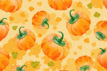 Harvest Festival. Warm and inviting pumpkin background concept