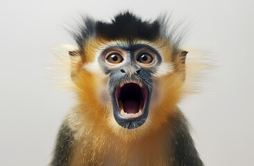 Obraz premium close up of a baboon