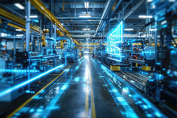 Visualize smart factories and warehouses