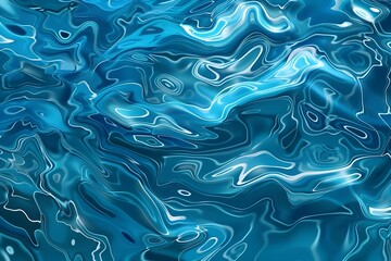 Fototapeta premium Wave texture background vector illustration, curved and fluid undulating surface.