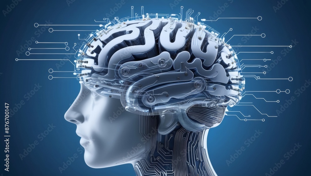 Poster fusion of human intelligence and ai: high-tech brain visualization
