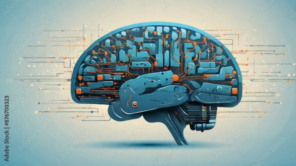 Poster fusion of human intelligence and ai: high-tech brain visualization