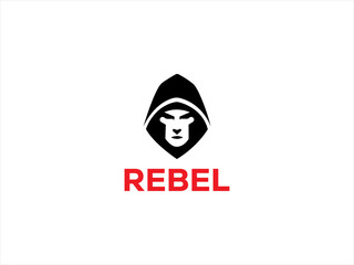 The logo features a strong, dynamic symbol that conveys rebellion and non conformity. 