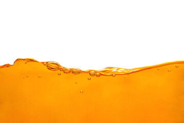 orange juice splash isolated