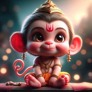 Lord ram | Lord Hanuman | Baby Hanuman