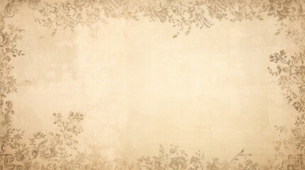 Aged paper with delicate lace patterns, suitable for vintage bridal shower invitations or antique fabric displays