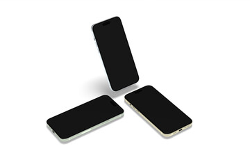 Smartphone for mockup blank