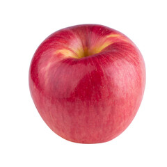 red apple isolated on a transparent background