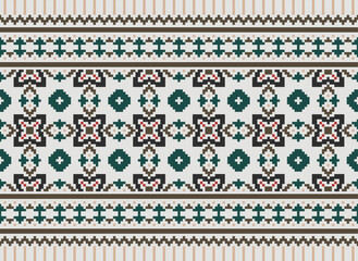 Folk ornament, national pattern, ethnic embroidery, ornamental texture, traditional geometric motives of the tribes of the African continent.