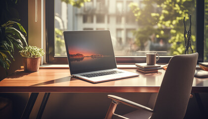 home office setup desk