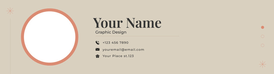 Minimalism aesthetic banner design banner cover vector illustration