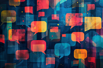 Communication and messaging background