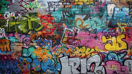 graffiti wall background