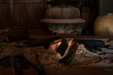 囲炉裏のある風景