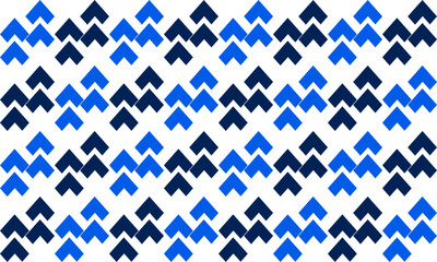 Blue diamond pattern, seamless triangle line horizontal row on white pattern, horizontal Zig zag chevron on white tile repeat seamless pattern replete image design fabric print, rhombus, checkerboard