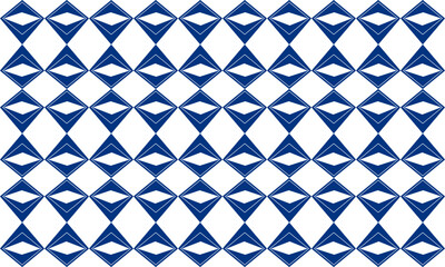 seamless geometric pattern, blue plaid fabric texture, blue diamond rectangle checkerboard repeat pattern, replete image, design for fabric printing, rhombus up side down
