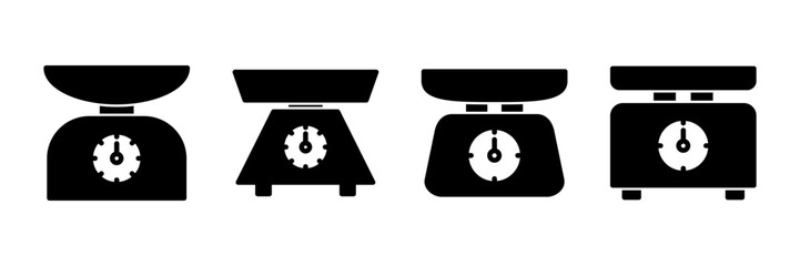 Scales icon vector isolated on white background. Law scale icon. Scales vector icon. Justice