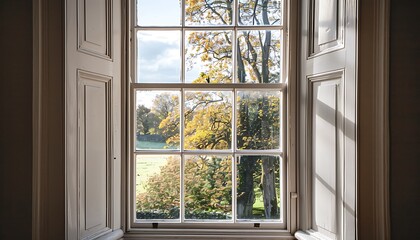 Obraz premium window in the window
