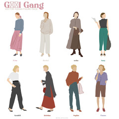 vector human figures