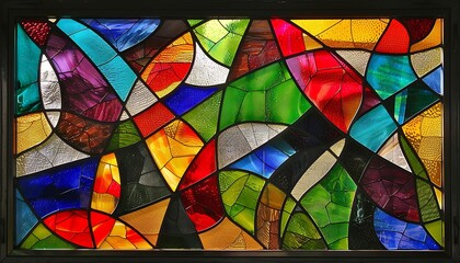 Fototapeta premium stained glass stained glass