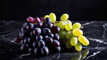 Contrasting Hues, Side-by-Side Grape Varieties