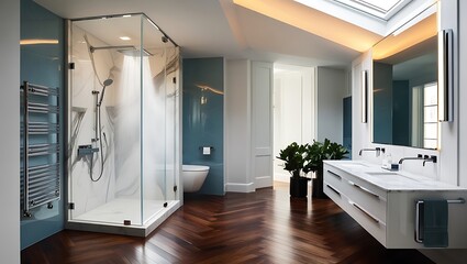 modern bathroom interior