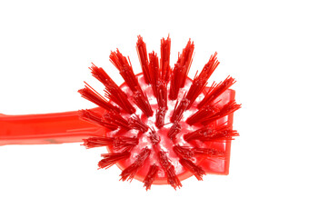 clothes brush isolated on white background