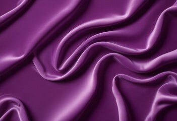 Obraz premium deep purple satin velvet wavy drapery texture sample background