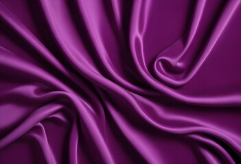 Obraz premium violet satin velvet wavy drapery texture sample background