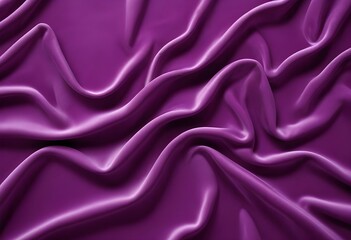 Obraz premium violet satin velvet wavy drapery texture sample background
