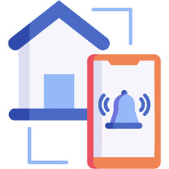 Fototapeta premium Smart Home Illustration