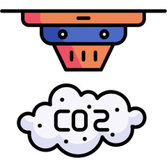 Smoke Detector Sticker