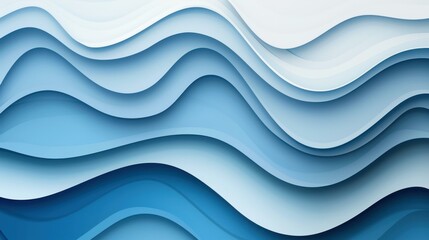 Fototapeta premium Minimalistic blue gradient design for websites. Abstract background with a blurred effect for landing pages. Creative and colorful graphic vector.