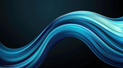 Stunning digital wave technology background ideal for corporate projects with blue light effects.