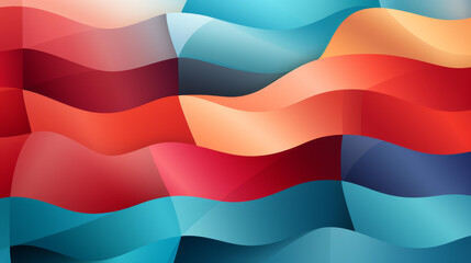 Fototapeta premium Discover an intricate, highdefinition geometric tessellation pattern in stunning flat illustrations with contemporary motifs and abstract forms.