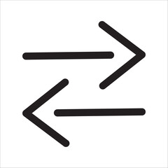 Arrows set. Arrow icon collection. Set different arrows or web design. Arrow flat style isolated on white background - stock vector.