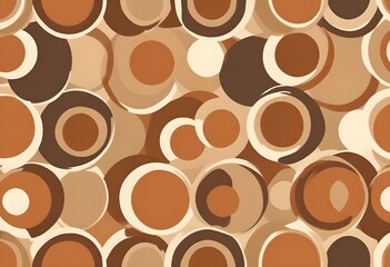 Obraz premium seamless pattern 1960 